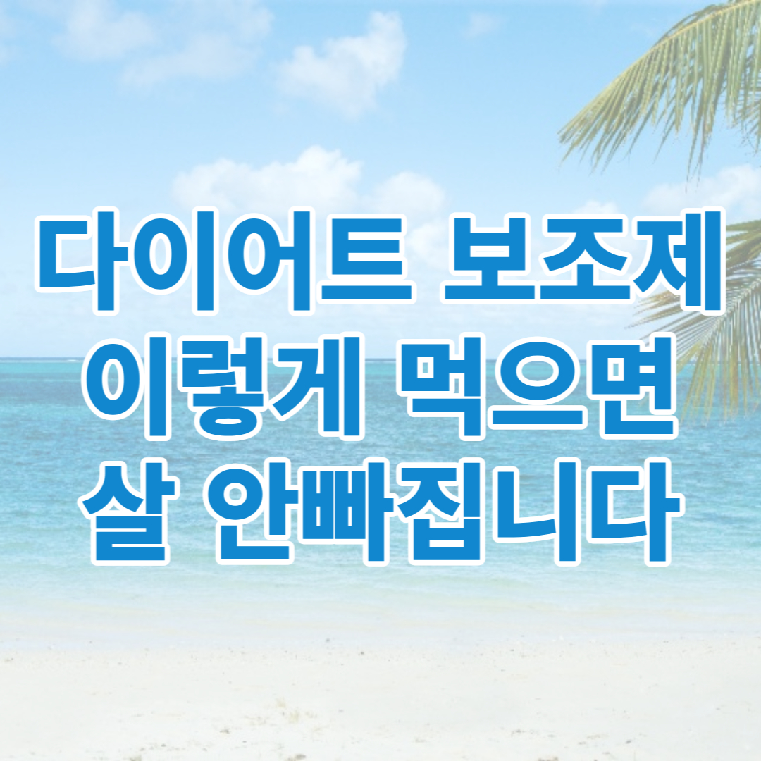 다이어트보조제