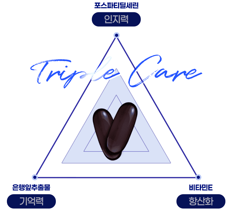 기억력 개선&middot;집중력 향상에 좋은 뇌건강보조제&amp;#44; 종근당 포스파티딜세린 앤 징코