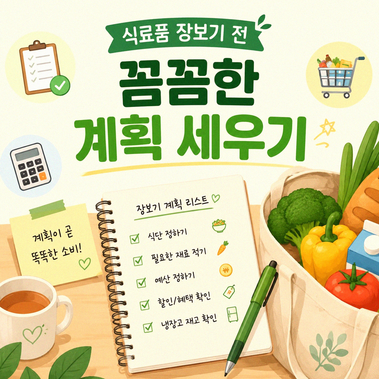 식비 줄이는 현실적인 방법들, 이렇게 바꿔보세요