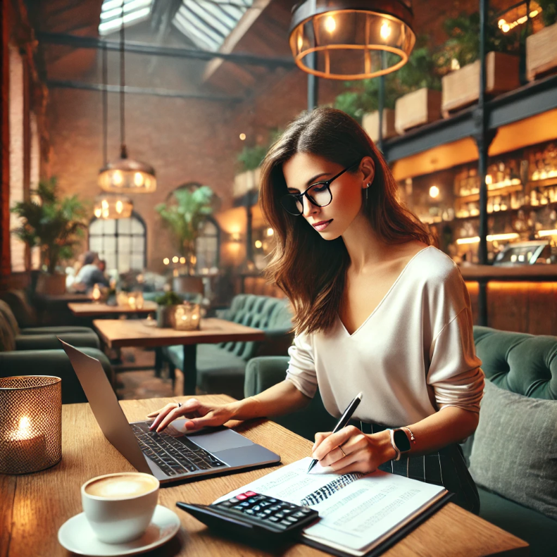 VTI 장기 투자하는 30대 여성 이미지