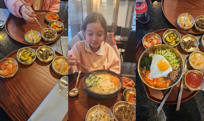 스위스에서 먹은 잔치국수와 비빔밥 - 인터라켄 미나리 한식당 Minari Korean restaurant