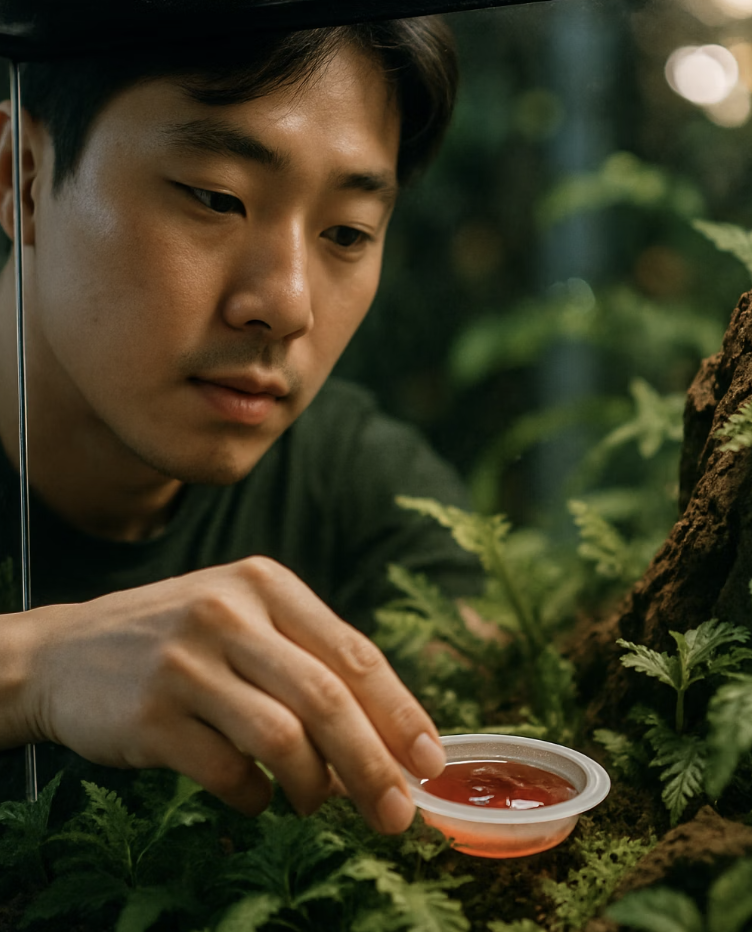 최고의 만찬&amp;#44; 달콤한 곤충 젤리