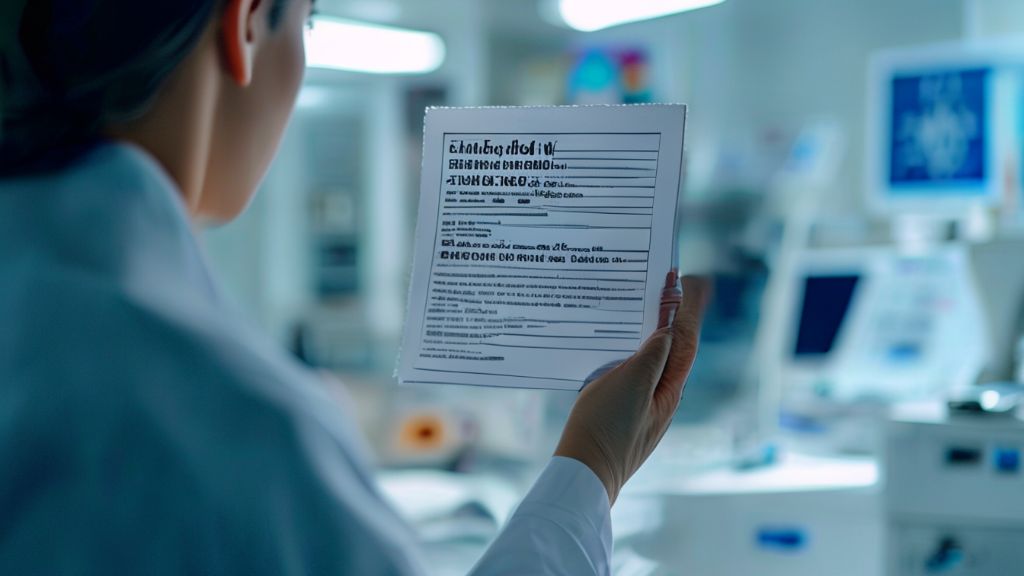 조직 검사 결과지, 어떻게 확인하나요