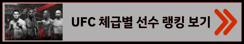 UFC 경기일정 &amp; 랭킹
