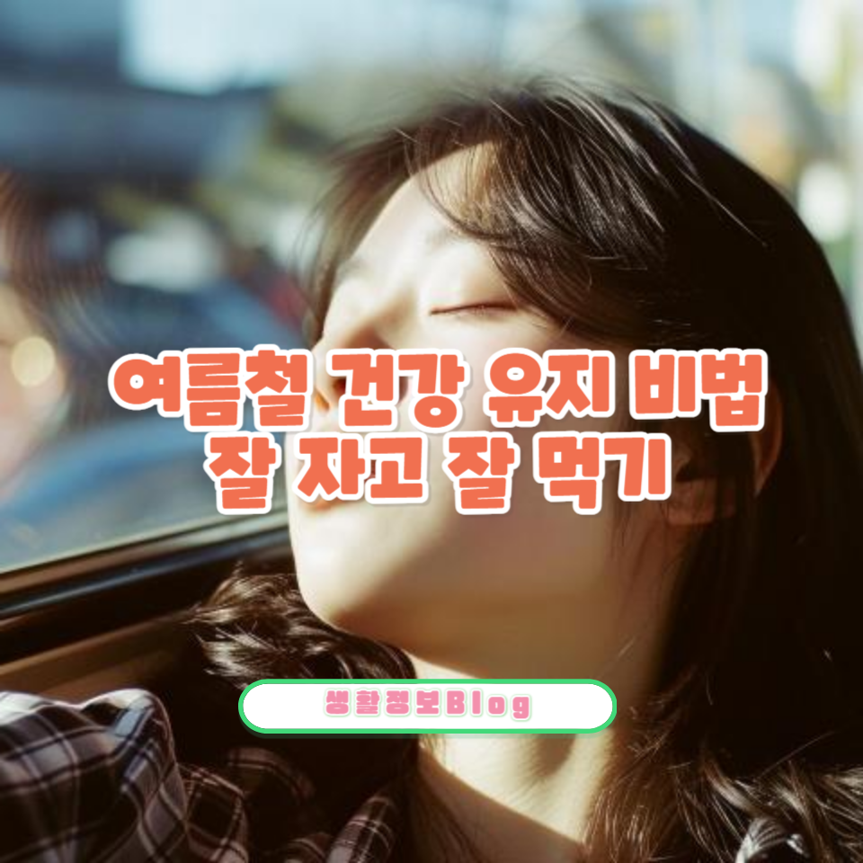 더위와 피로를 이기는 방법