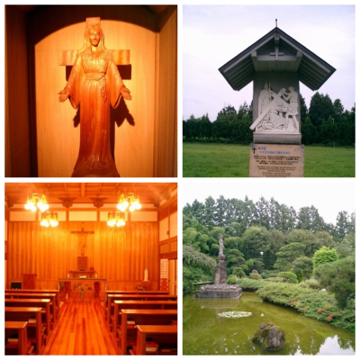 아키타 성모발현지 사진