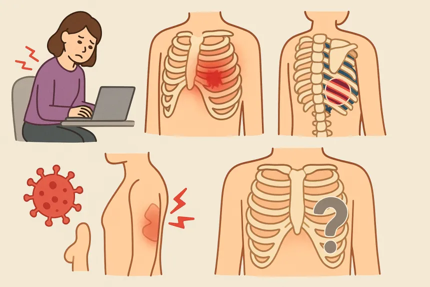 늑간신경통 증세