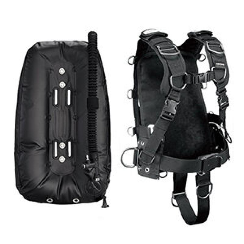 다이브자이언트 부력자켓 bcd 윙 사이드마운트 APEKS 블래더 40