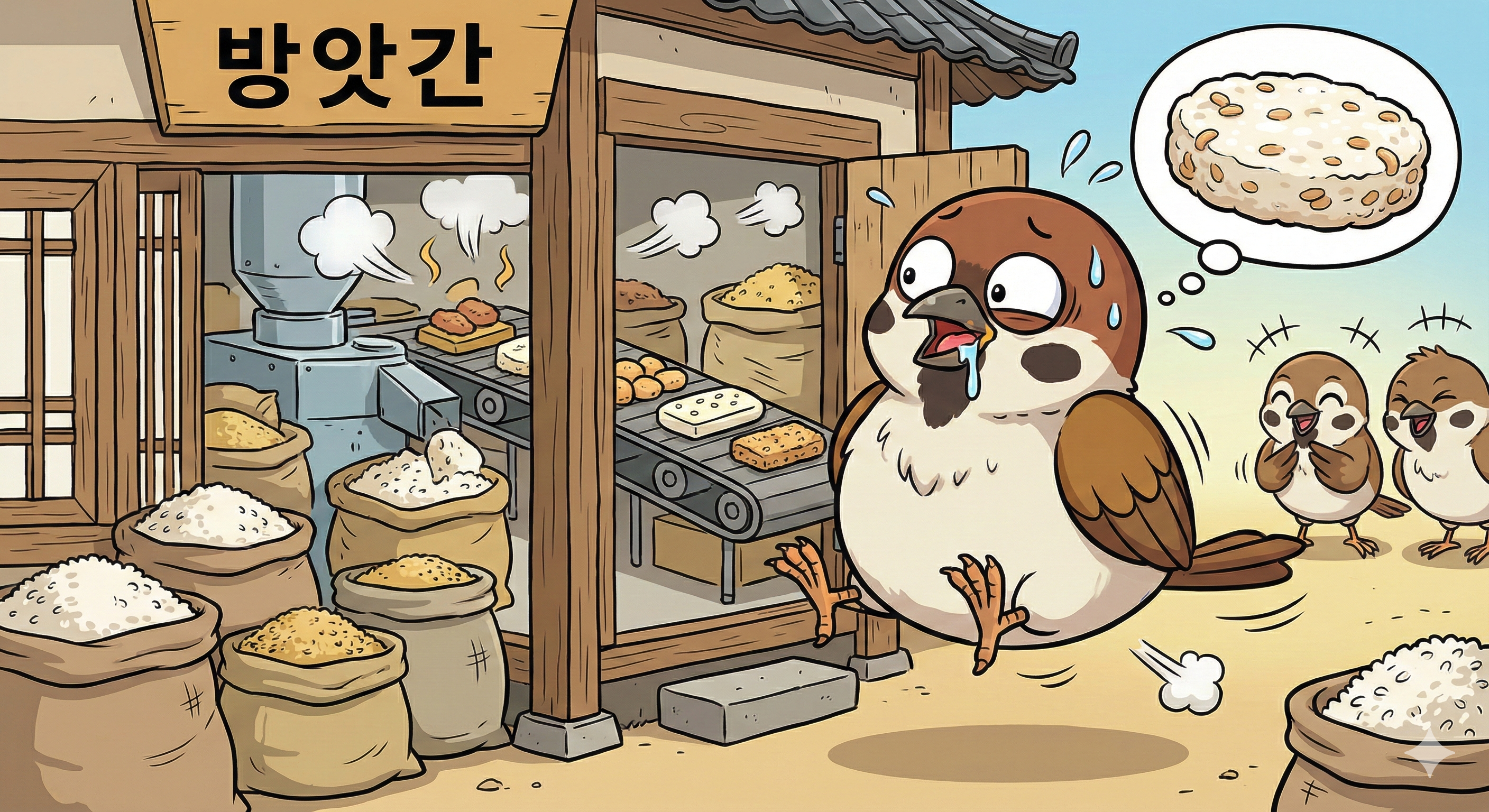 참새가 방앗간을 그냥 지나랴