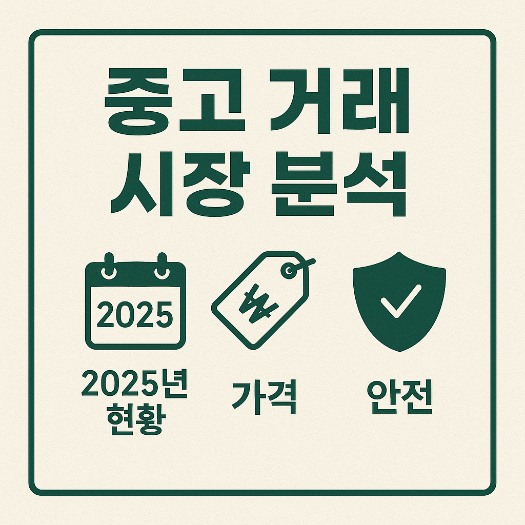중고 거래 시장 분석 썸네일 이미지