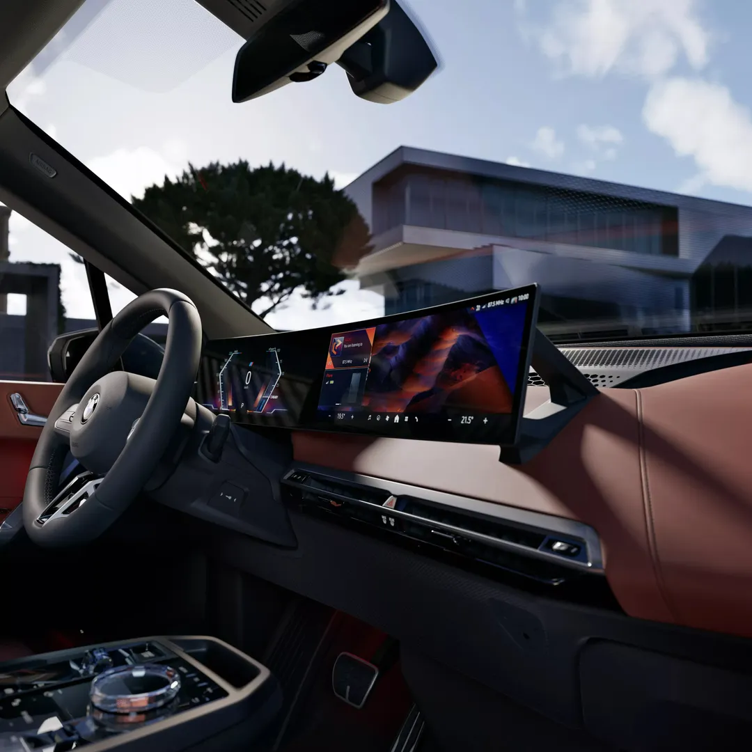 BMW IX 차량 내부, 외부 이미지