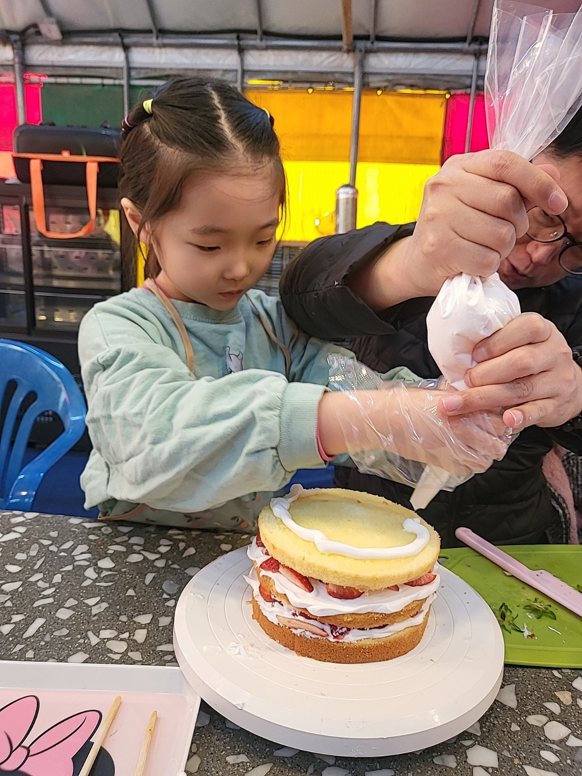 청주 딸기 체험&amp;#44; 딸기 케이크 만들기 (가산딸기 강추!!)