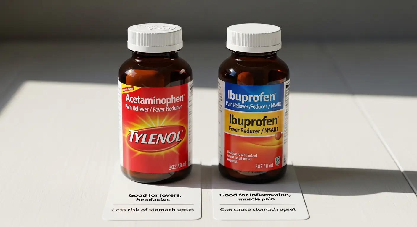 타이레놀 이부프로펜 차이 비교