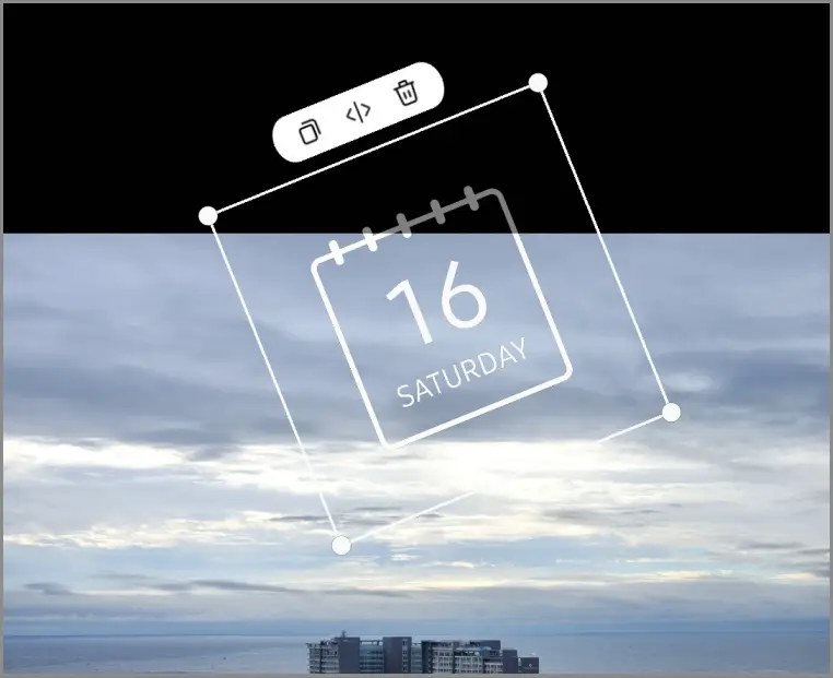 갤럭시-사진-날짜표시-스티커