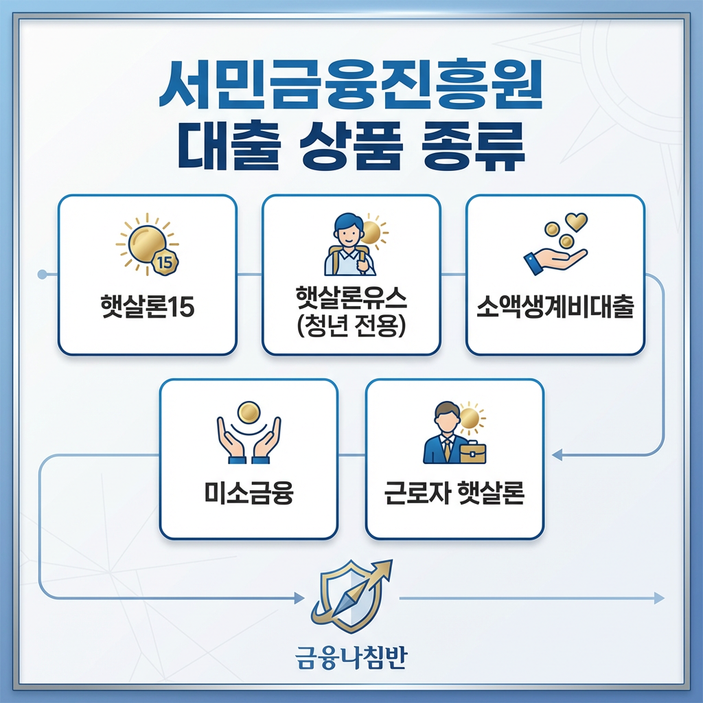 서민금융진흥원 대출 신청방법 03