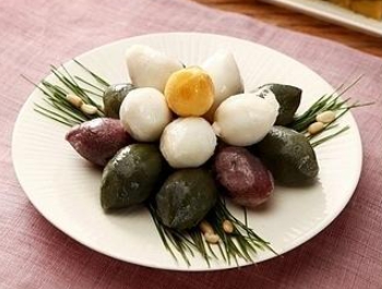 한국의 떡 종류 송편