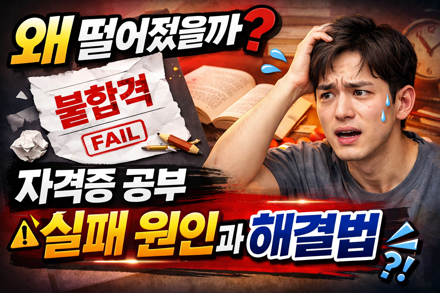 자격증 공부 실패 원인과 해결법
