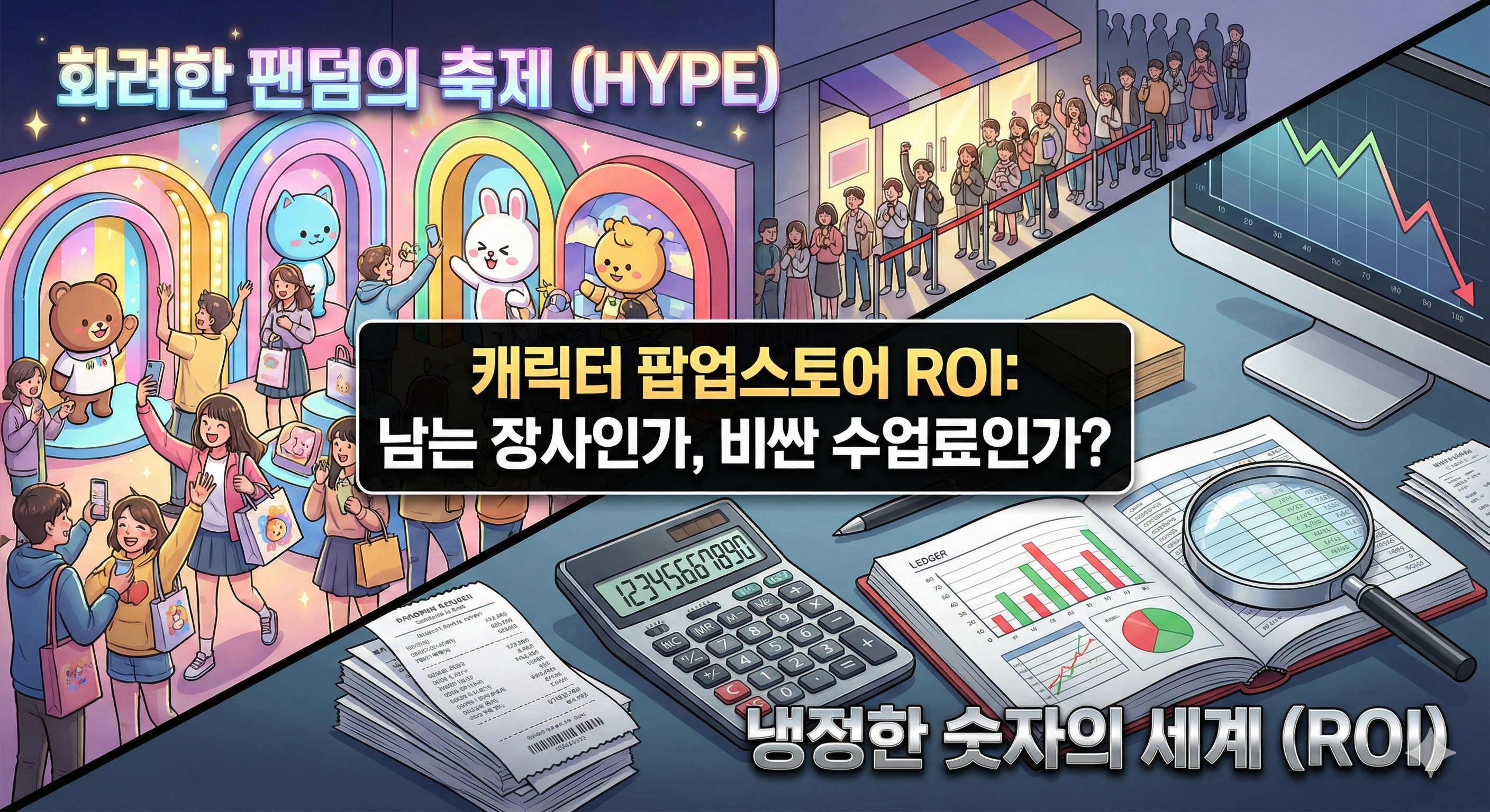 캐릭터 팝업스토어 ROI