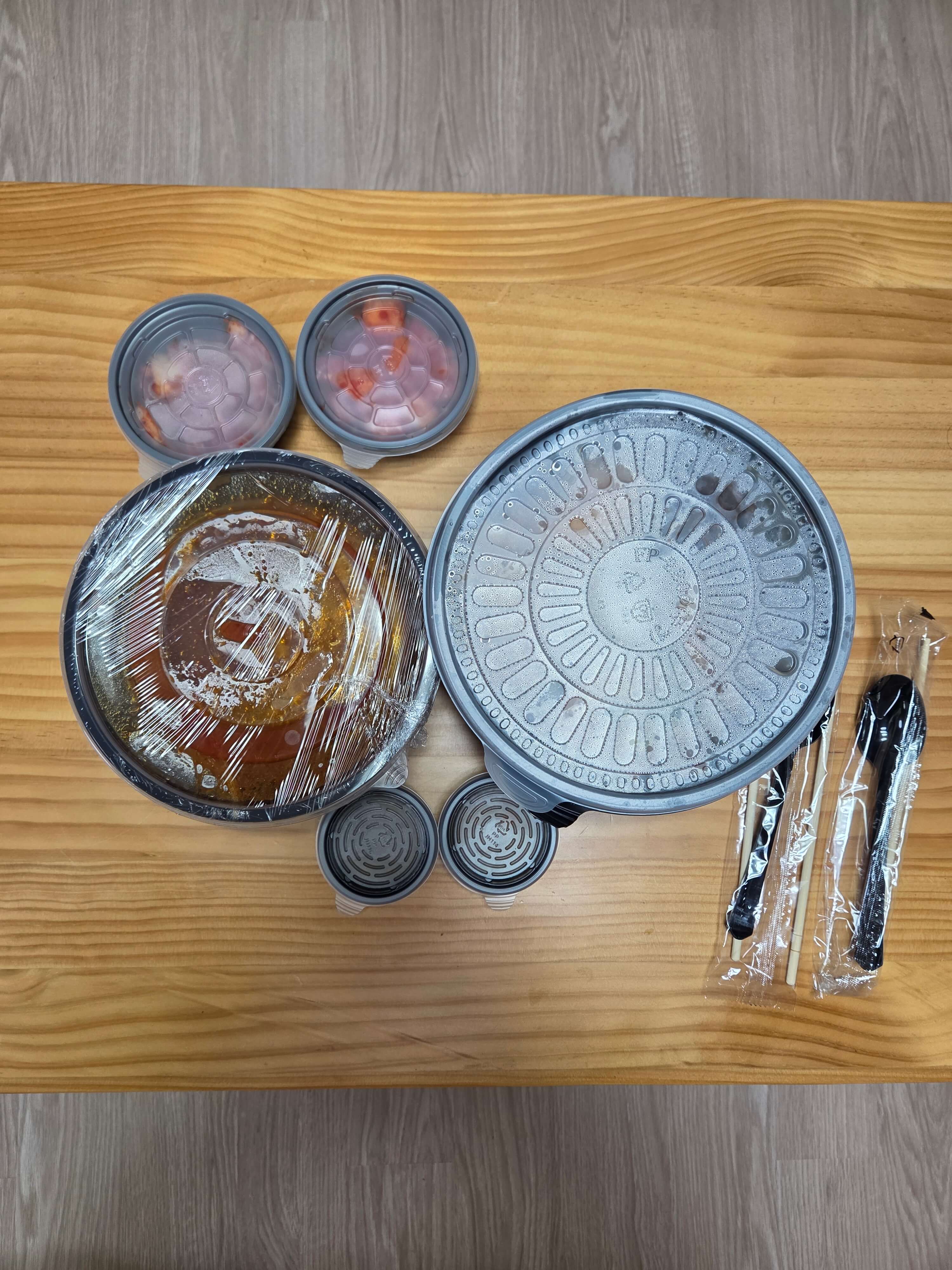 이빠이뼈다귀 쌍문본점 구성