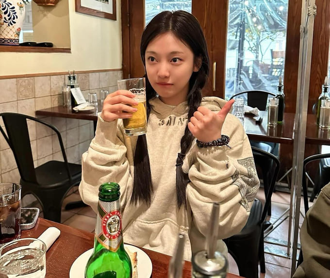 에스파 닝닝 사복