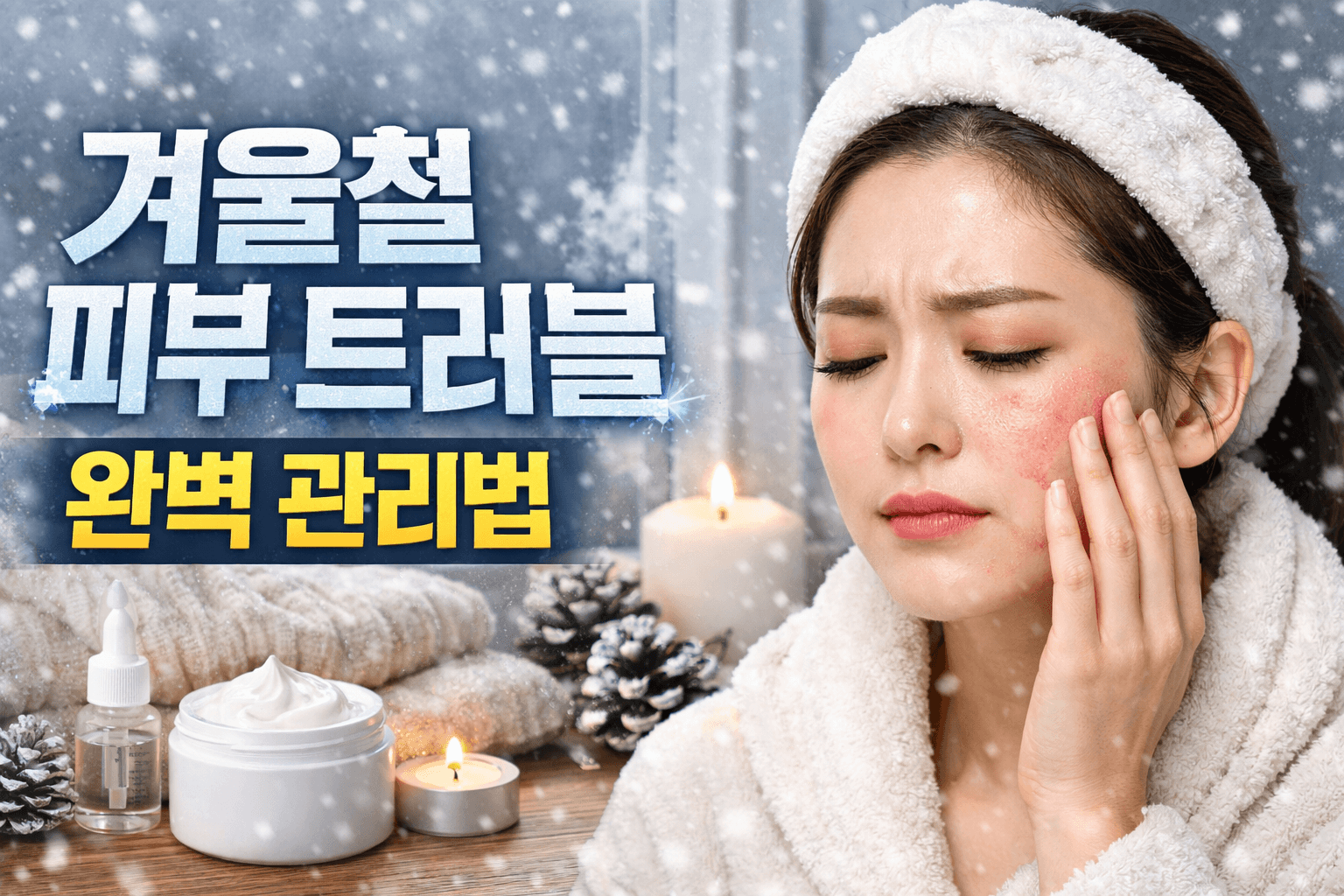 겨울철 피부 트러블 원인과 해결법 총정리|피부과 전문의가 알려주는 꿀팁