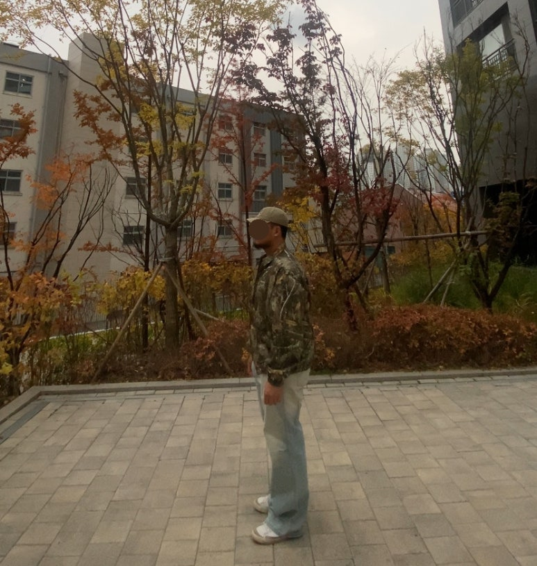 데일리룩('25. 11. 8.)폴로랄프로렌 더블알엘 가먼트다잉 트윌볼캡, 디스이스네버댓 리얼트리재킷, 무신사스탠다드 티셔츠, 에러스익셉티드 와이드데님팬츠, 나이키 블레이저 로우77