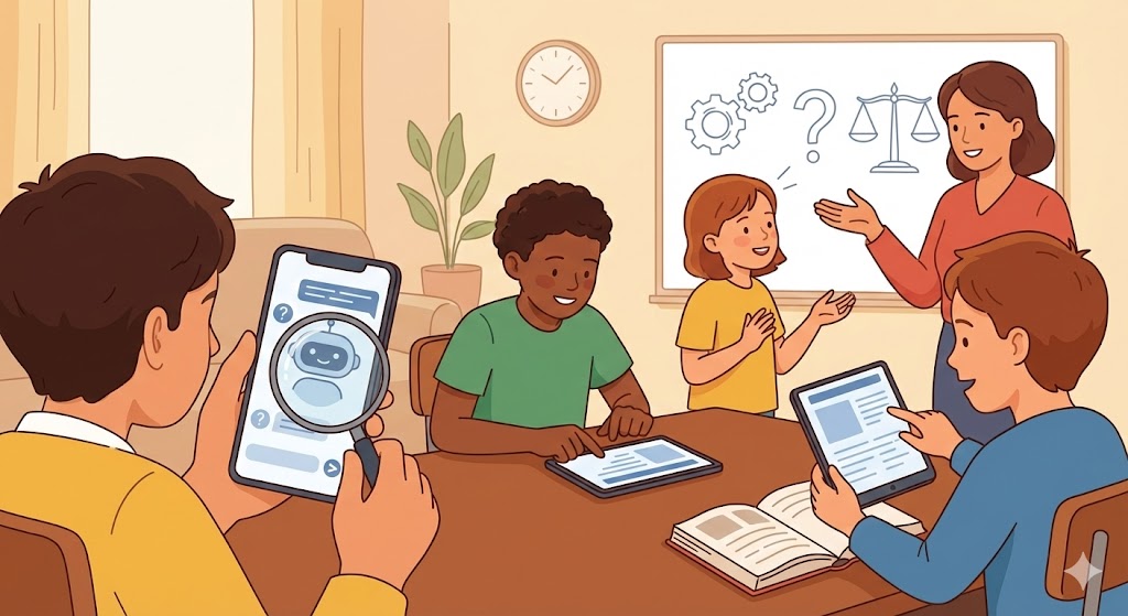 AI를 접하는 아이들의 특성과 정보 필터링 훈련, AI 정보 검증 체크리스트