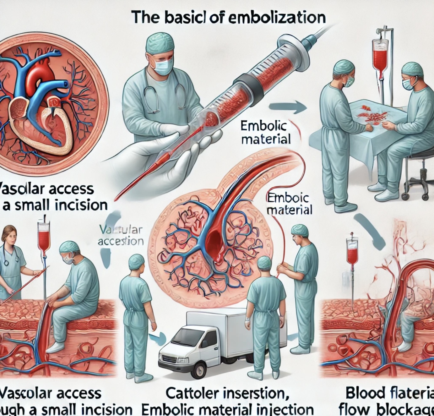 색전술의 원리와 주요 활용 사례