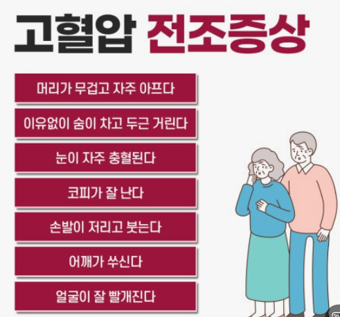 고혈압 전조 증상 관련 사진