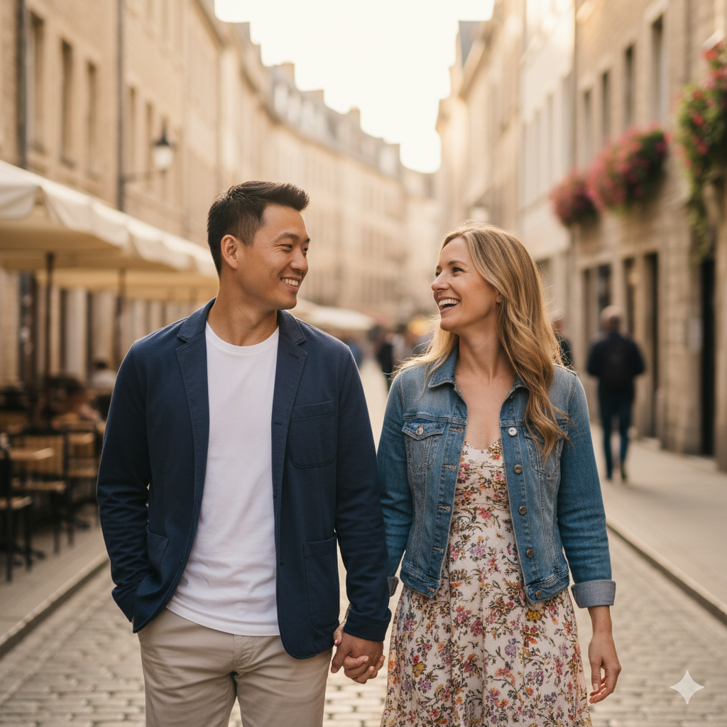 국제커플 관련 사진 첨부