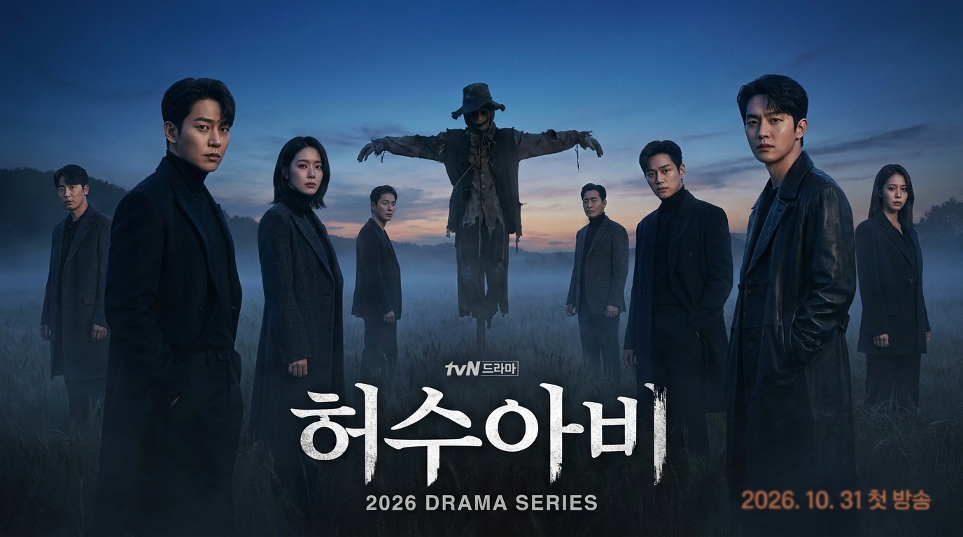 2026년 화제작 드라마 허수아비의 메인 출연진과 미스터리한 분위기