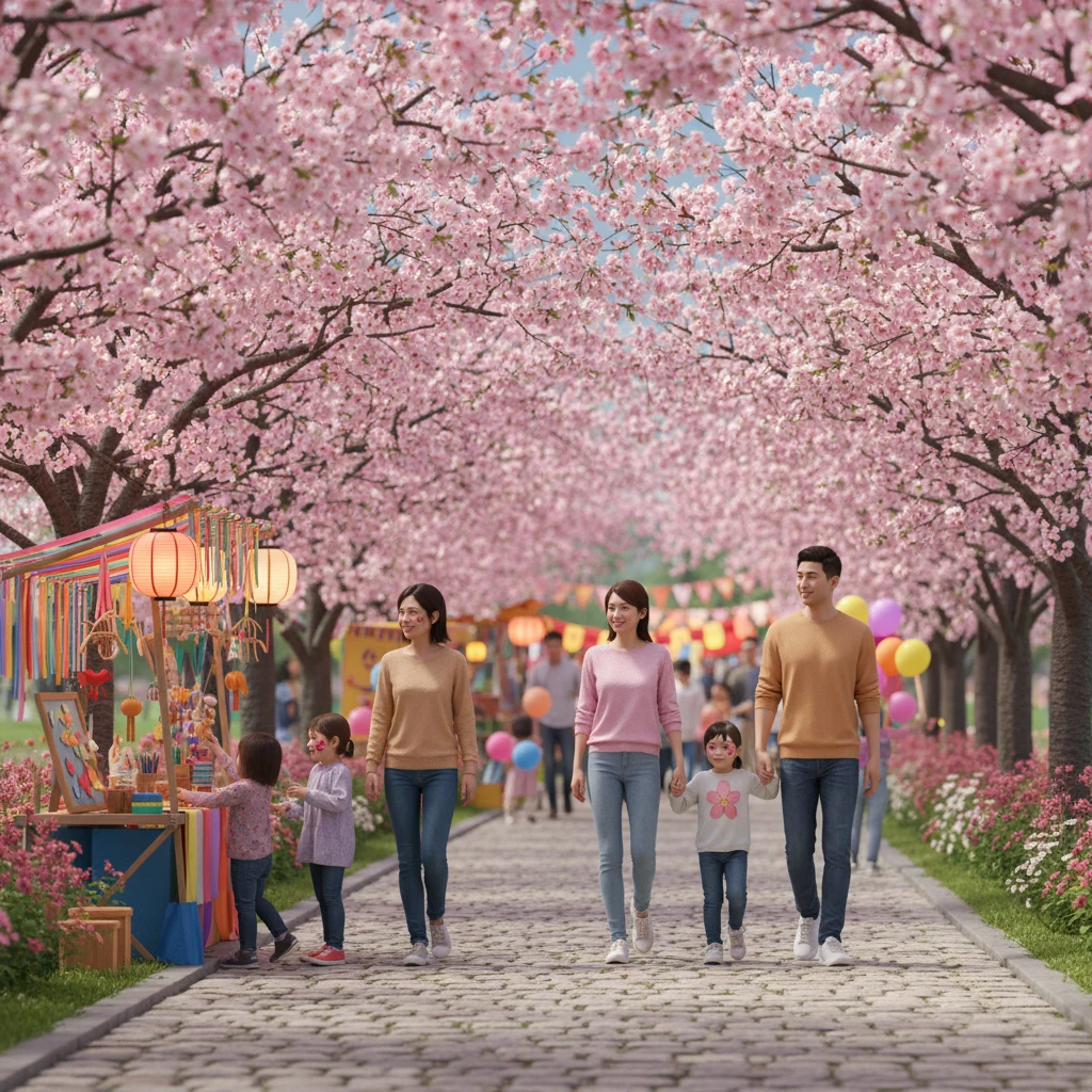 2026 강진 벚꽃 만개 예상일과 방..