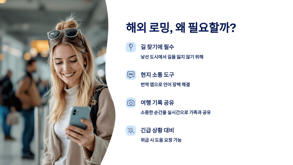 해외 로밍, 왜 필요할까?