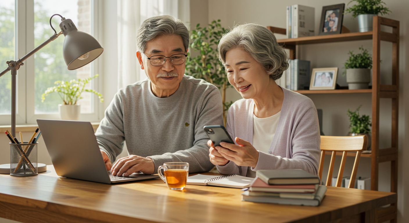 스마트폰 하나로 가능한 시니어 부업 10가지