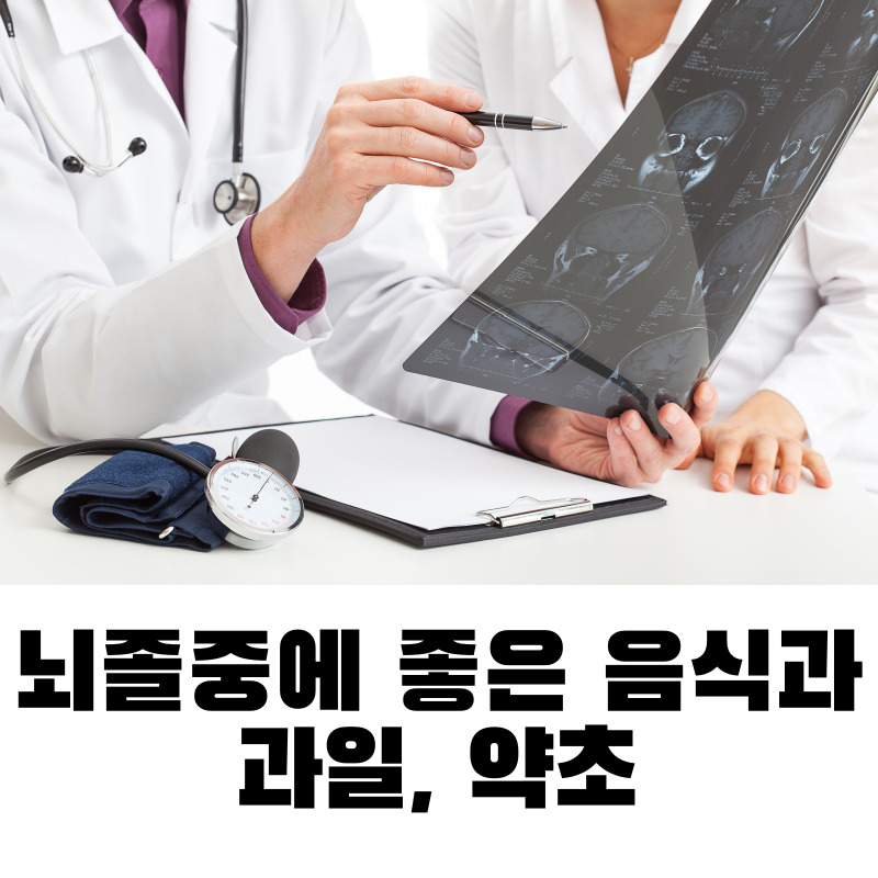 뇌졸중에 좋은 음식과 과일&#44; 약초
