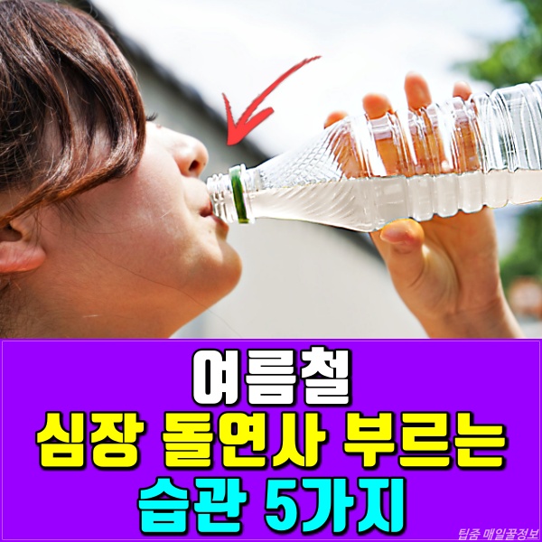폭염 심장 돌연사,건강 팁줌 매일꿀정보
