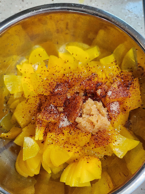 단무지무침레시피