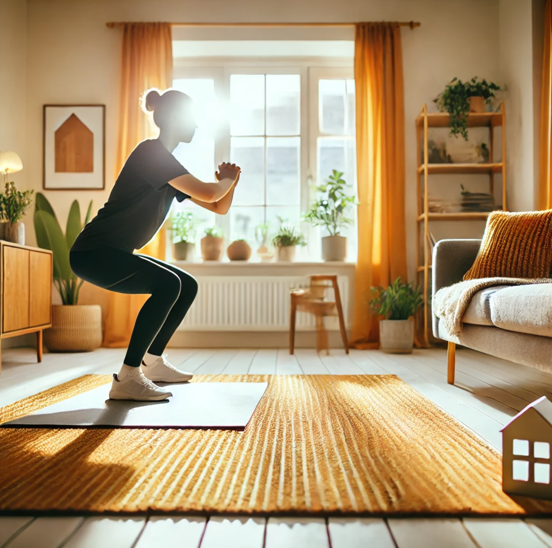 홈트레이닝 루틴 사진