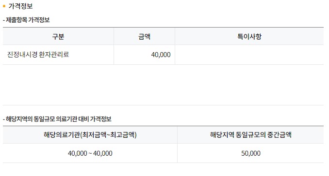 비급여진료비확인