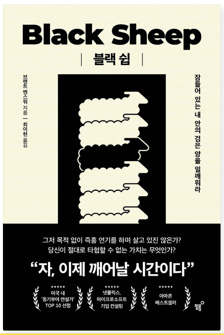 브랜트 멘스워 『블랙 쉽』 &ndash; 나만의 가치를 찾는 법