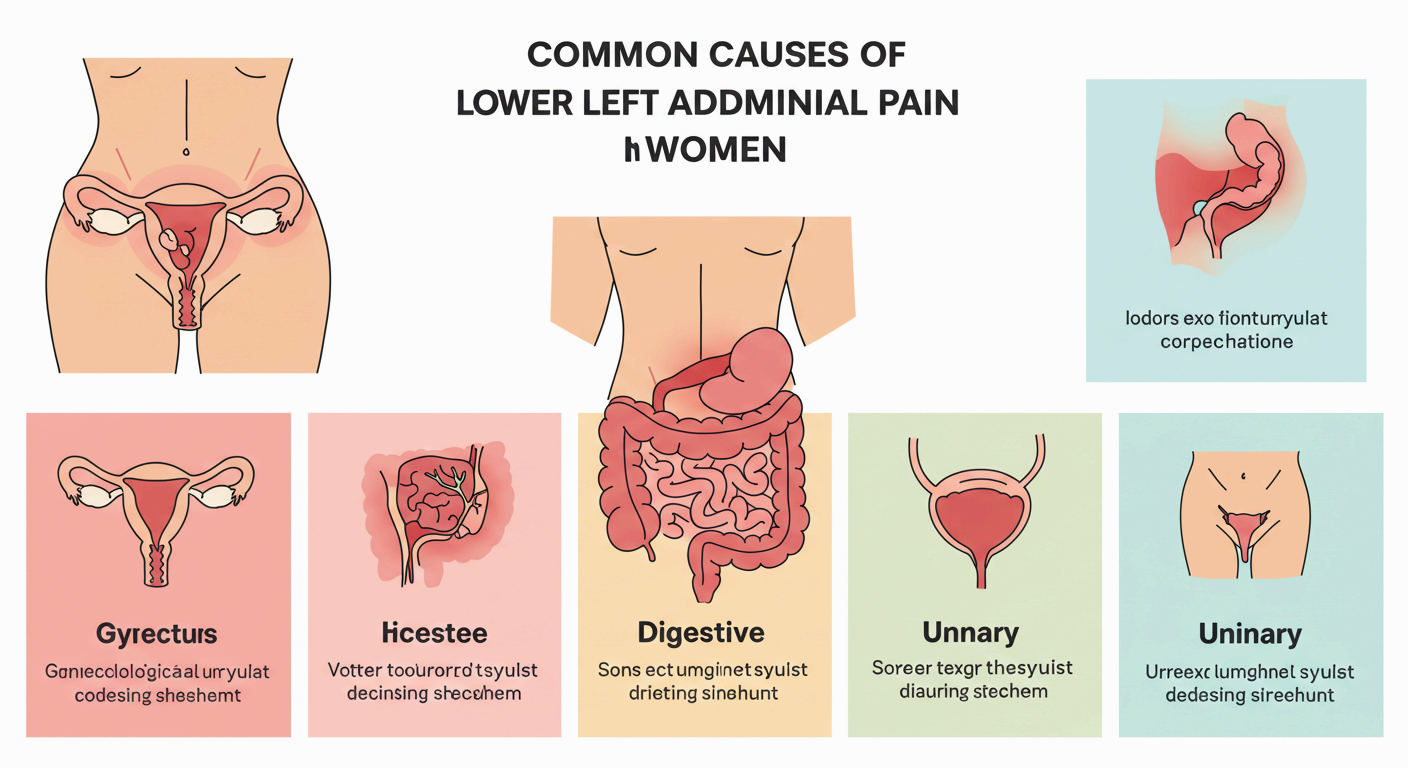 배란통이 여자 왼쪽 아랫배 통증 원인 중 하나