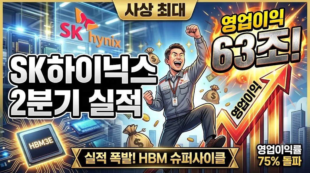 SK하이닉스 2분기 실적 영업익 사상최대 HBM 2026