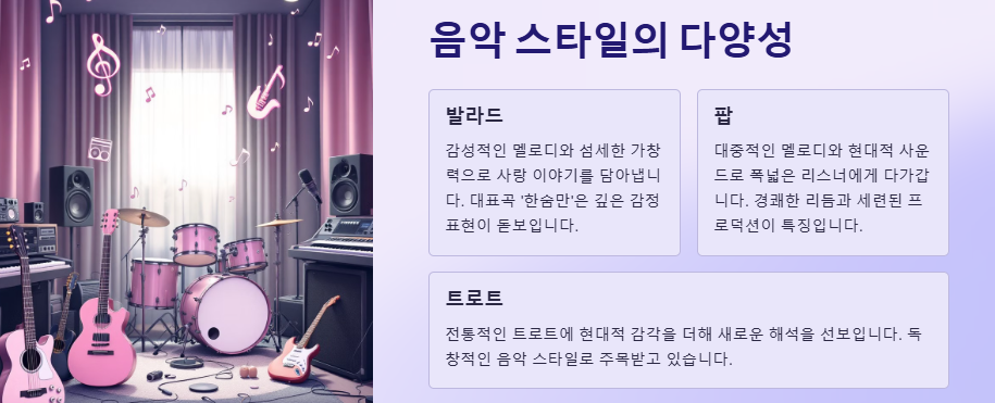 가수 이정 프로필(나이)&#44;사주&#44;음반활동&#44;팬클럽