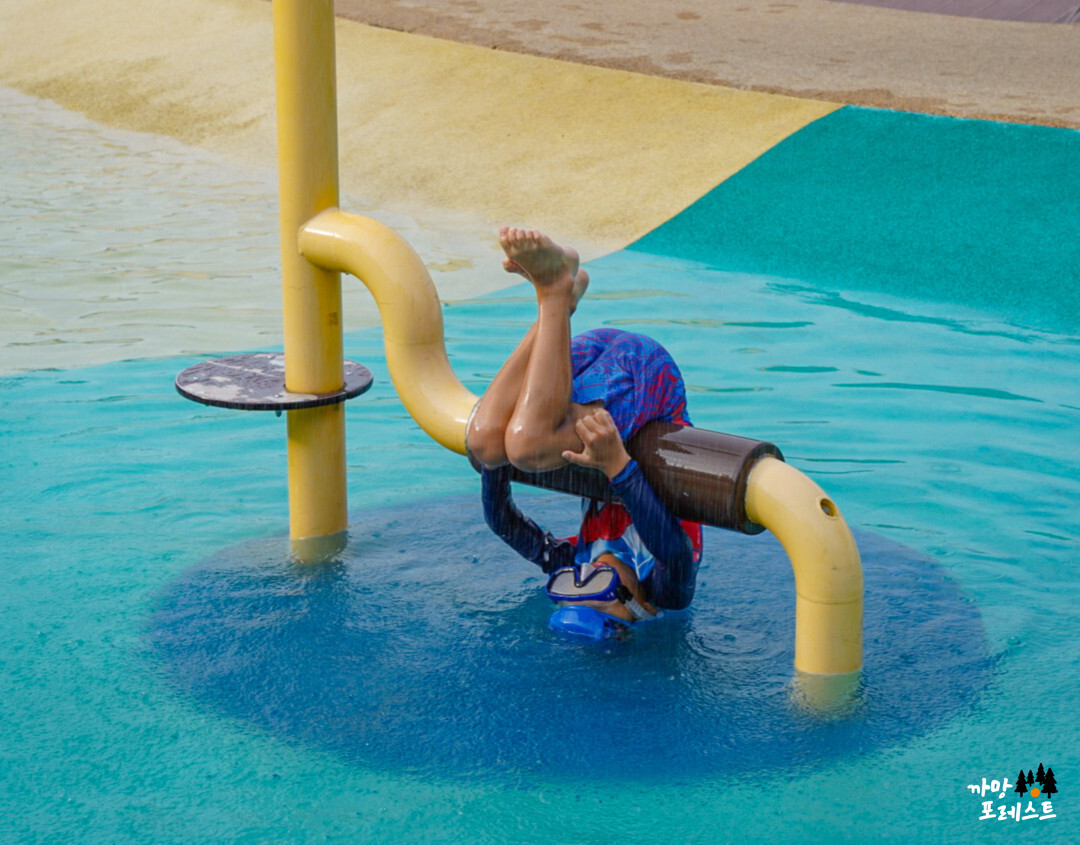 봉담 호수공원 물놀이장