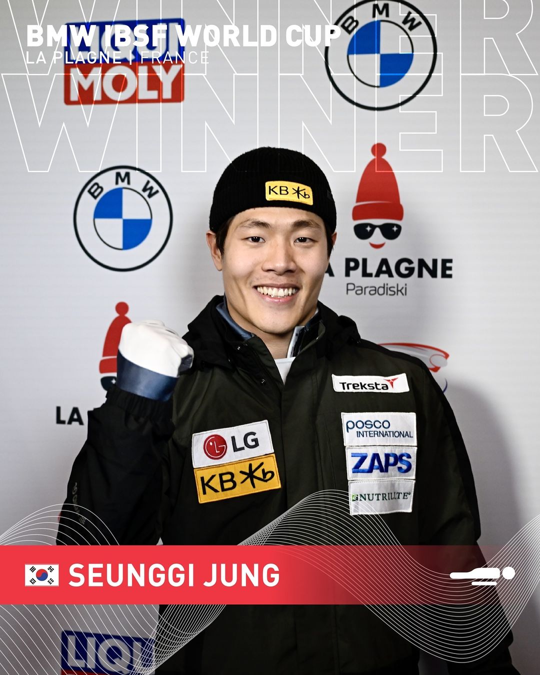 스켈레톤 정승기 선수