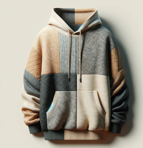 혼방재질 후드티