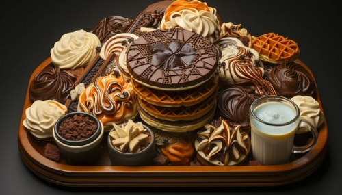 당분이 많은 음식들 사진