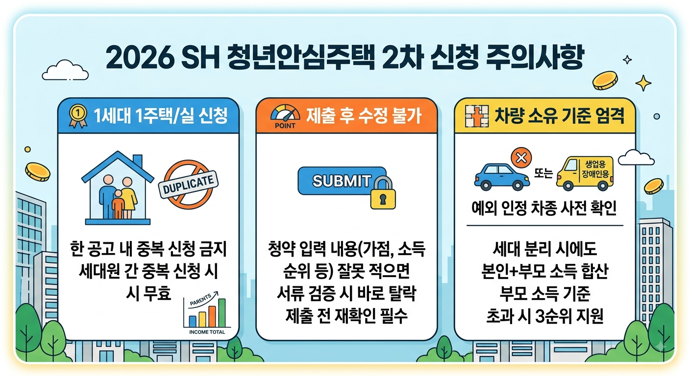 SH청년안심주택신청