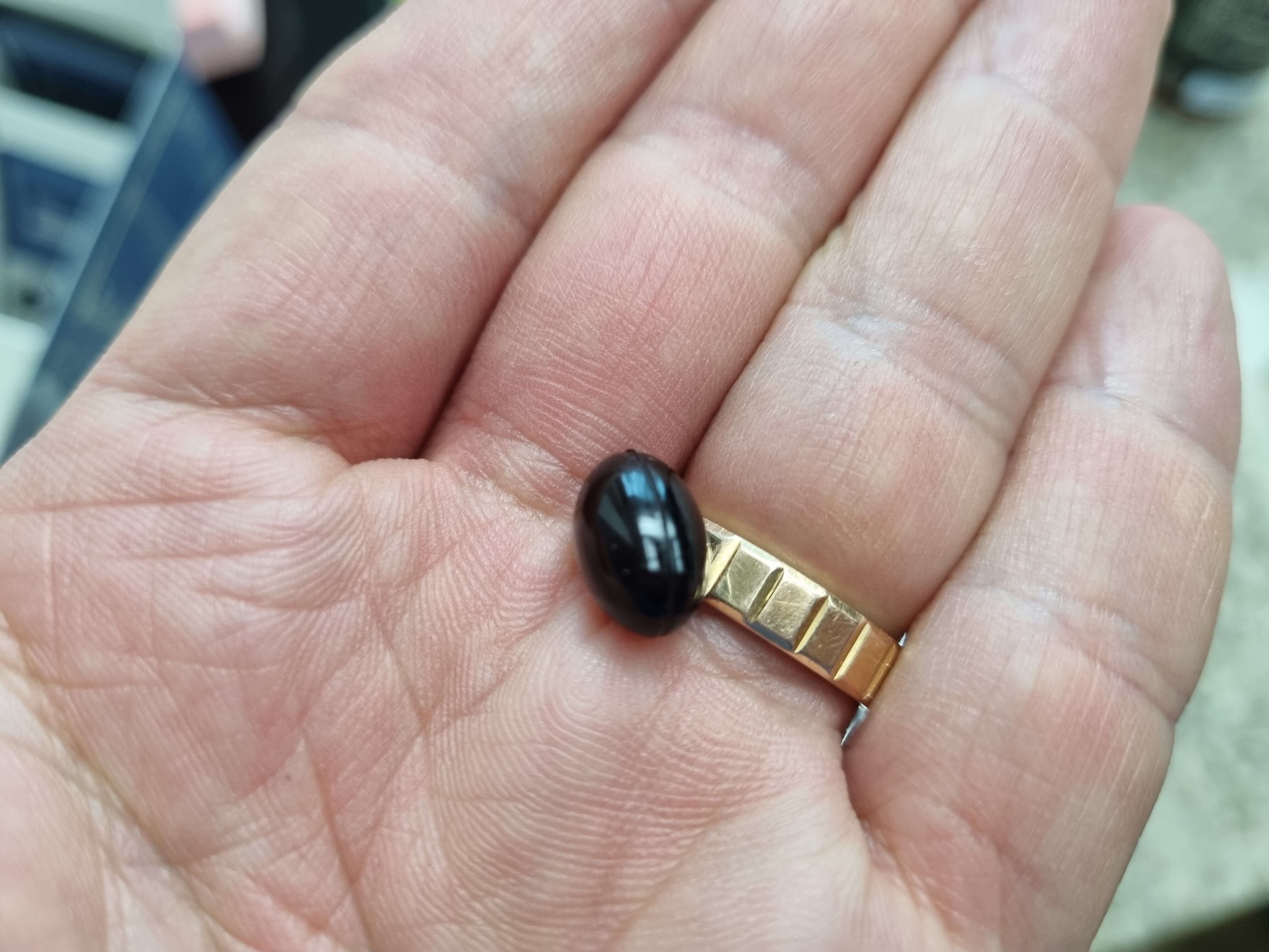 루테인-한알-크기