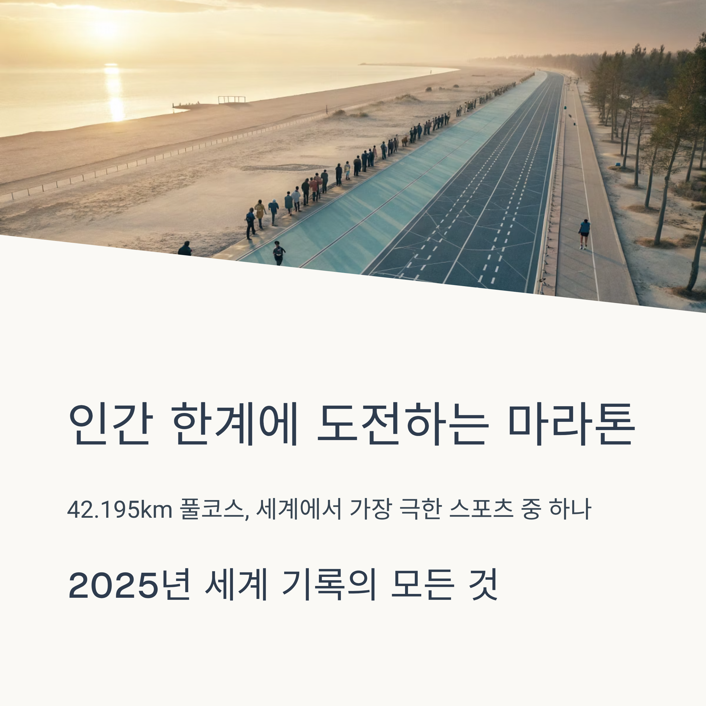마라톤 세계최고기록 총정리: 남녀 기록과 세계 최강 선수들의 혁신적인 도전